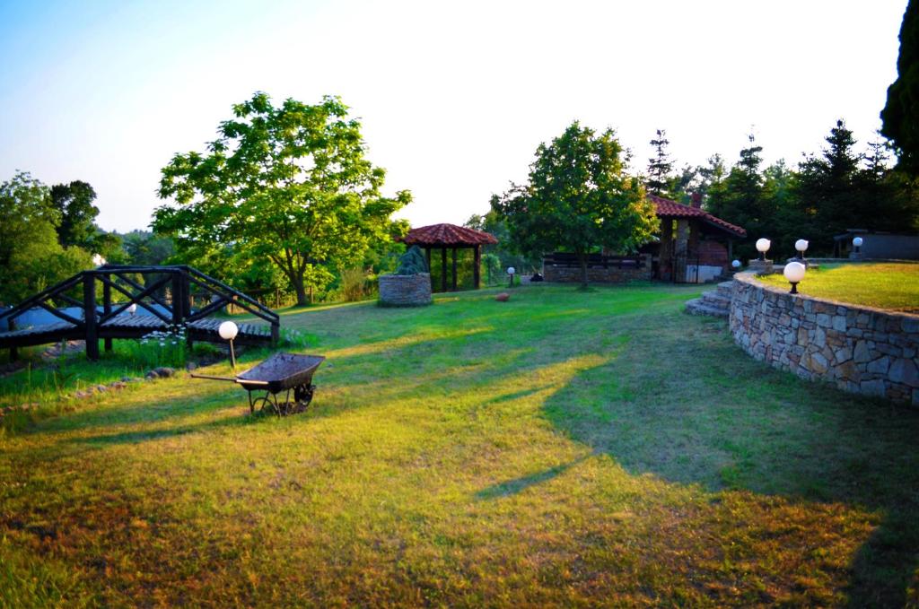 Zahrada ubytování Archontariki Guesthouse