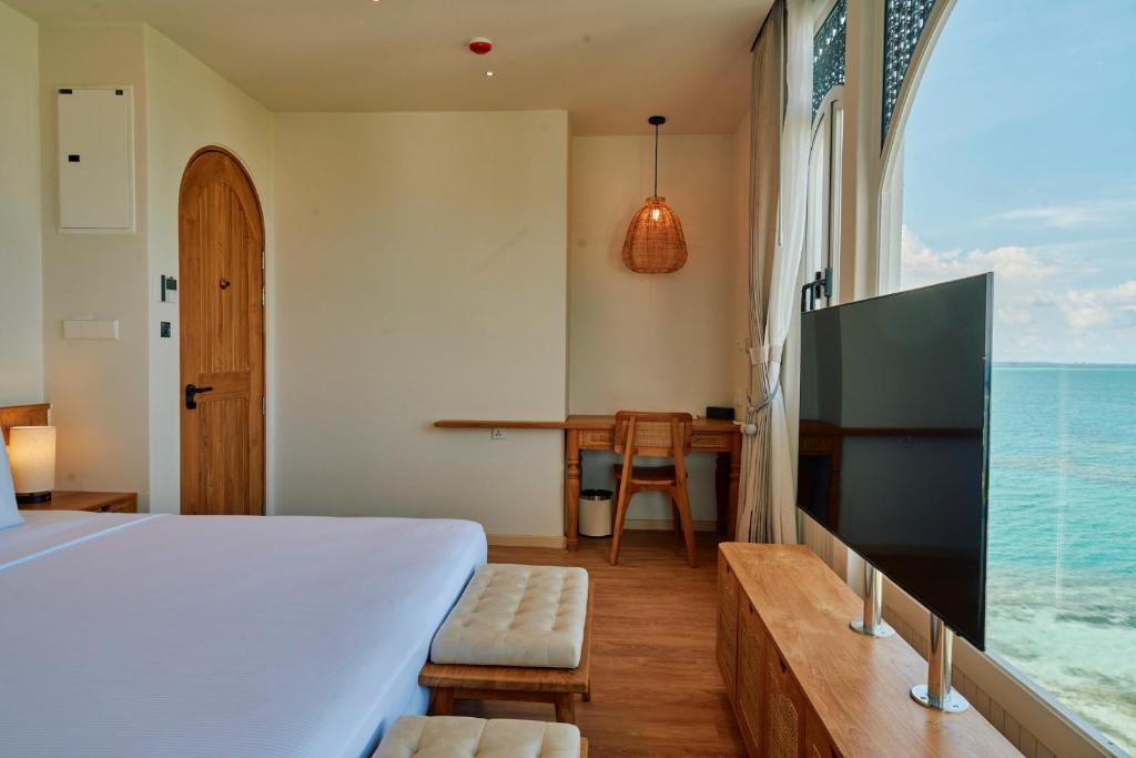 Stone Hotels Dhiffushi - Habitación Doble Deluxe Con Vista Al Mar