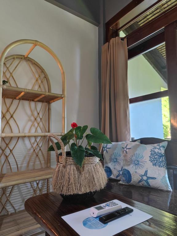 Posezení v ubytování Daluyong Beach Resort