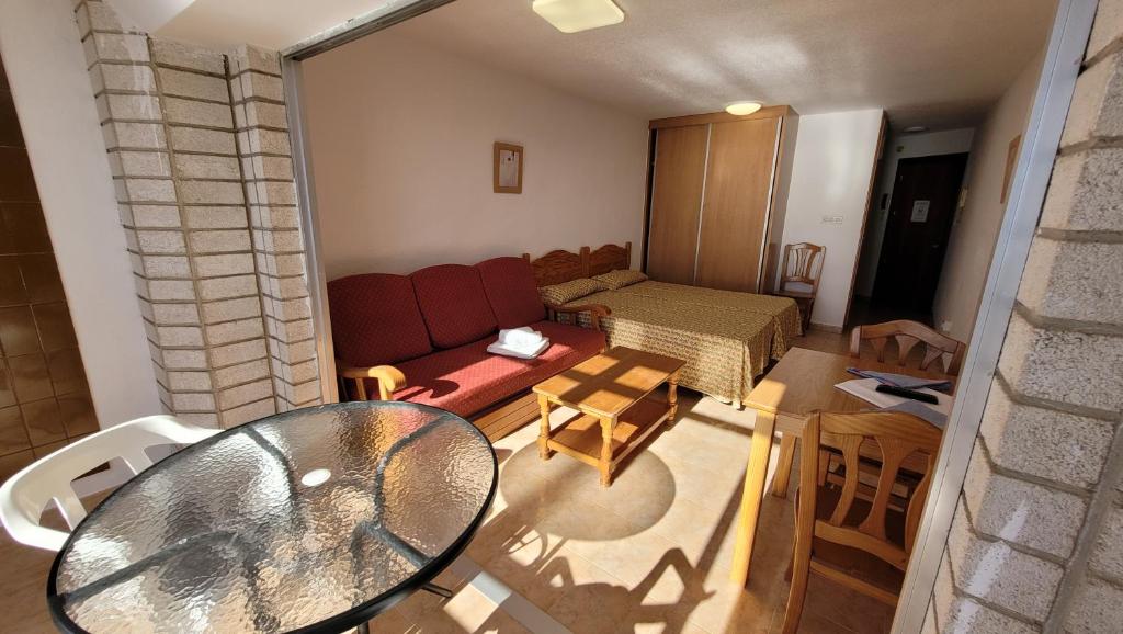 Posezení v ubytování Las Damas estudio-Fincas Benidorm