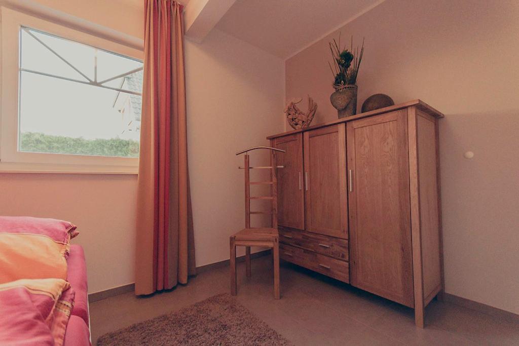 Postel nebo postele na pokoji v ubytování Hus MiGa