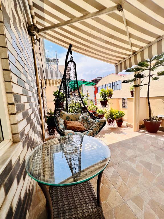 Balkón nebo terasa v ubytování Bodhi Boutique Hotel