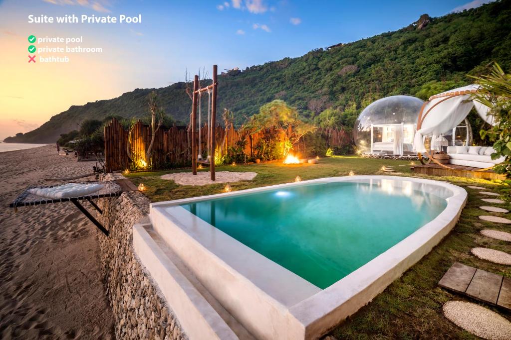 Paesaggio naturale nelle vicinanze di questo campeggio di lusso