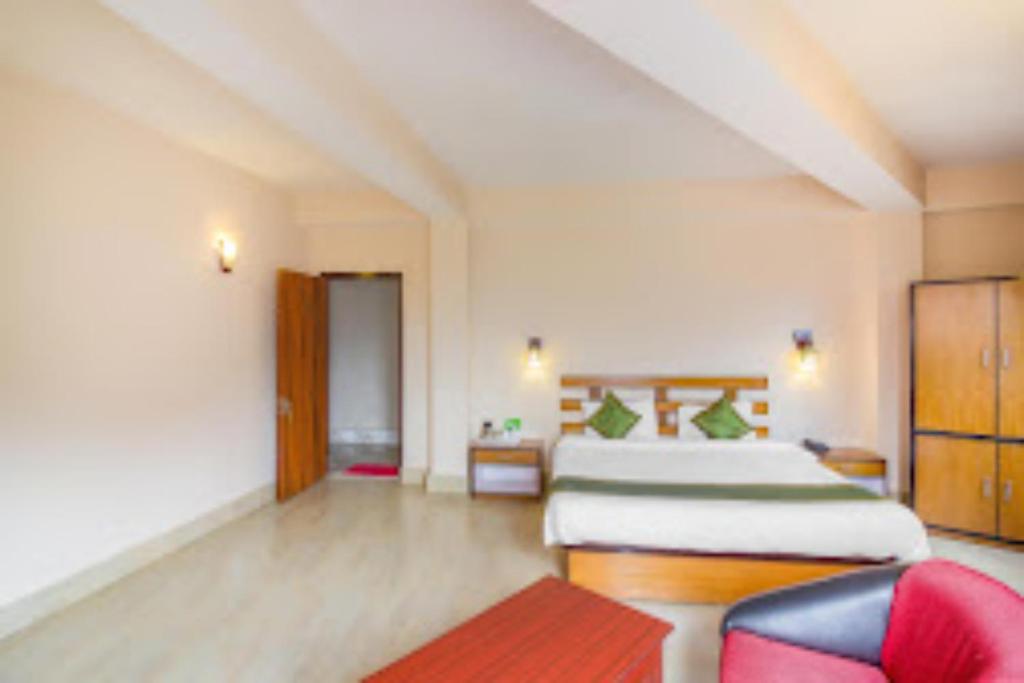 Krevet ili kreveti u jedinici u okviru objekta Green View Hotel , Gangtok