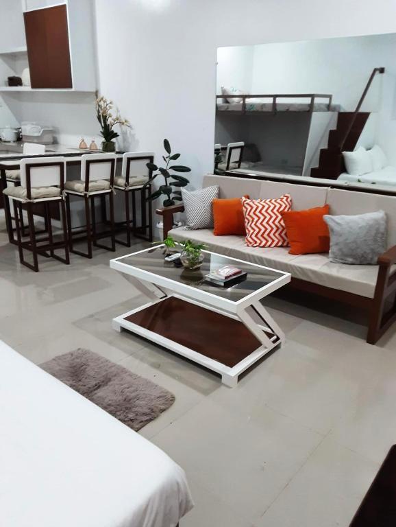 Kuchyň nebo kuchyňský kout v ubytování PMPJ Apartment