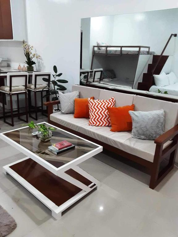 Posezení v ubytování PMPJ Apartment