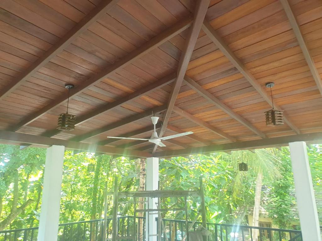 Balkón nebo terasa v ubytování Nature guesthous