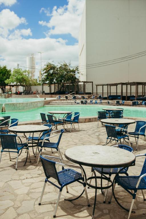 Thermas Hotel Mossoró内部或周边的泳池