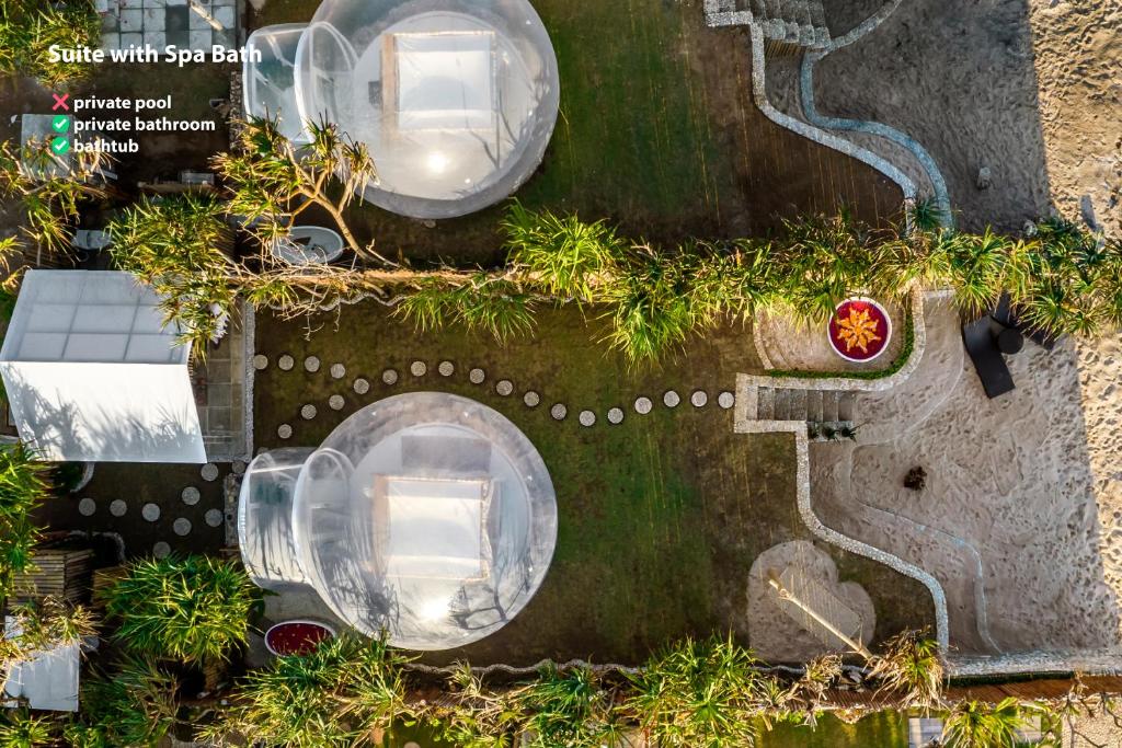 Vista aerea di Bubble Hotel Nyang Nyang - Adults only