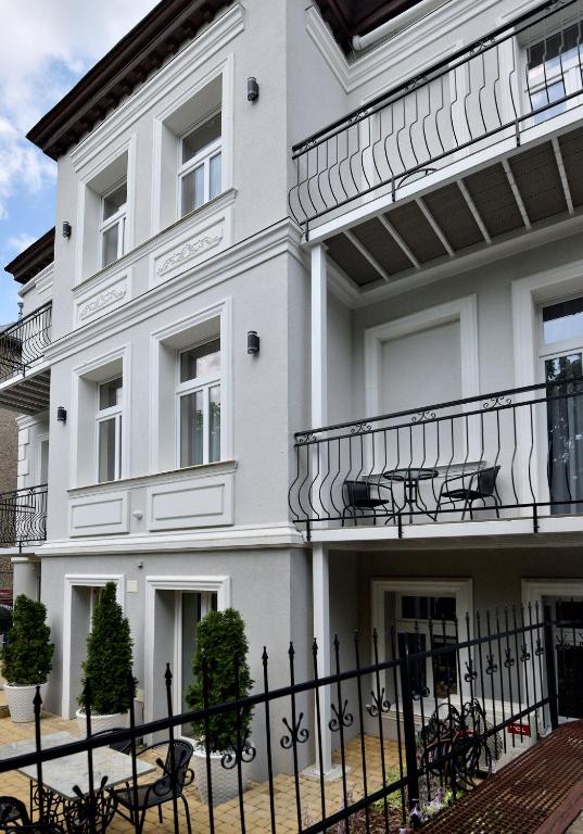 Balkón nebo terasa v ubytování Villa Casteria