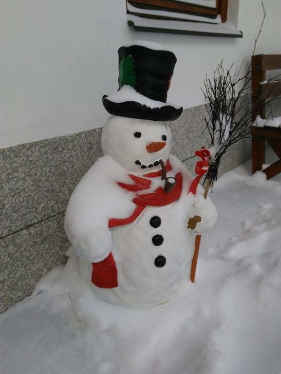 PENSION KUBU Apartment 3 samostatný byt s kuchyní v zimě