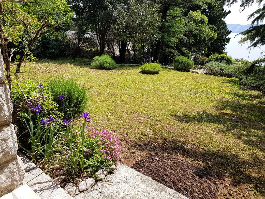 Vonkajšia záhrada v ubytovaní Apartment Lela