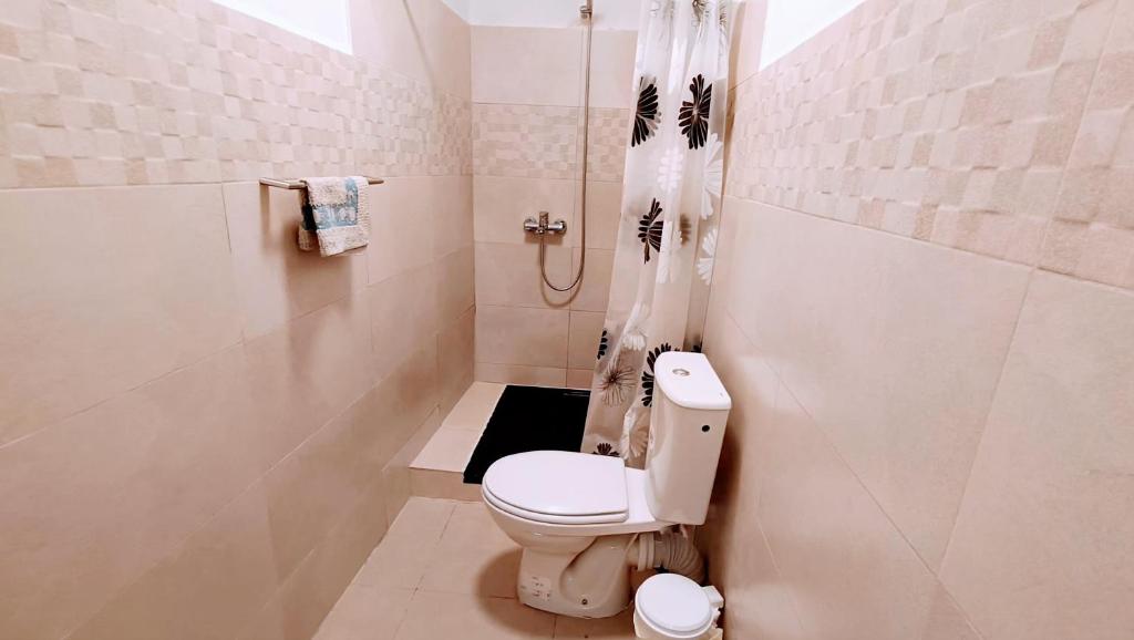 Koupelna v ubytování Hostal Estudios