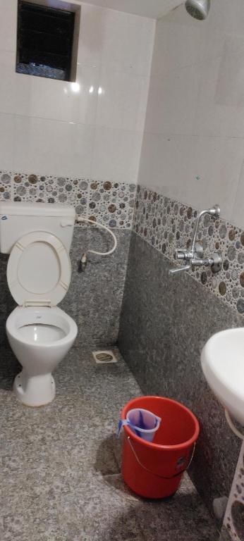 Koupelna v ubytování Hotel Shonarbangla