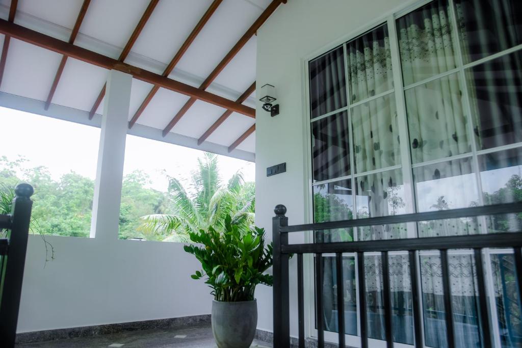 Balkón nebo terasa v ubytování Pinidu Villa