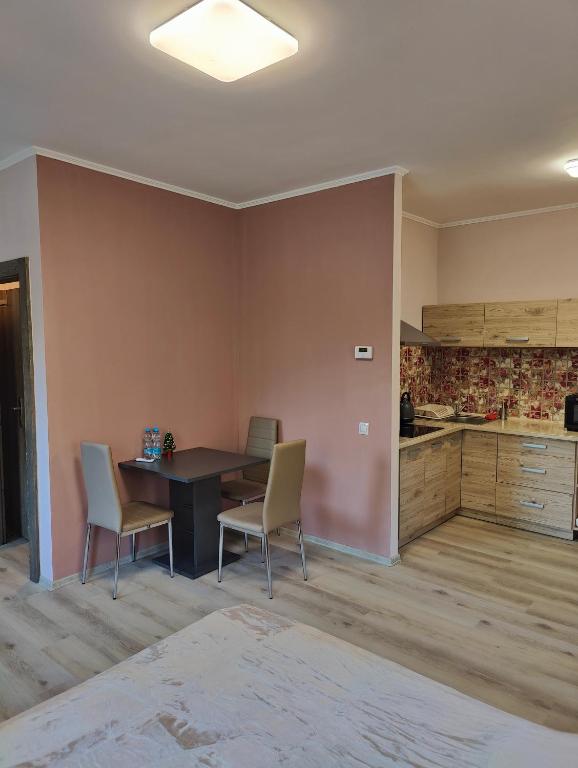 Kuchyň nebo kuchyňský kout v ubytování Villa Pirken Hammer