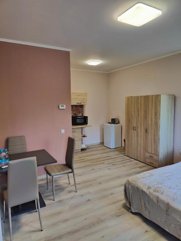 Kuchyň nebo kuchyňský kout v ubytování Villa Pirken Hammer