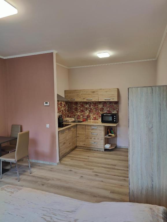 Kuchyň nebo kuchyňský kout v ubytování Villa Pirken Hammer