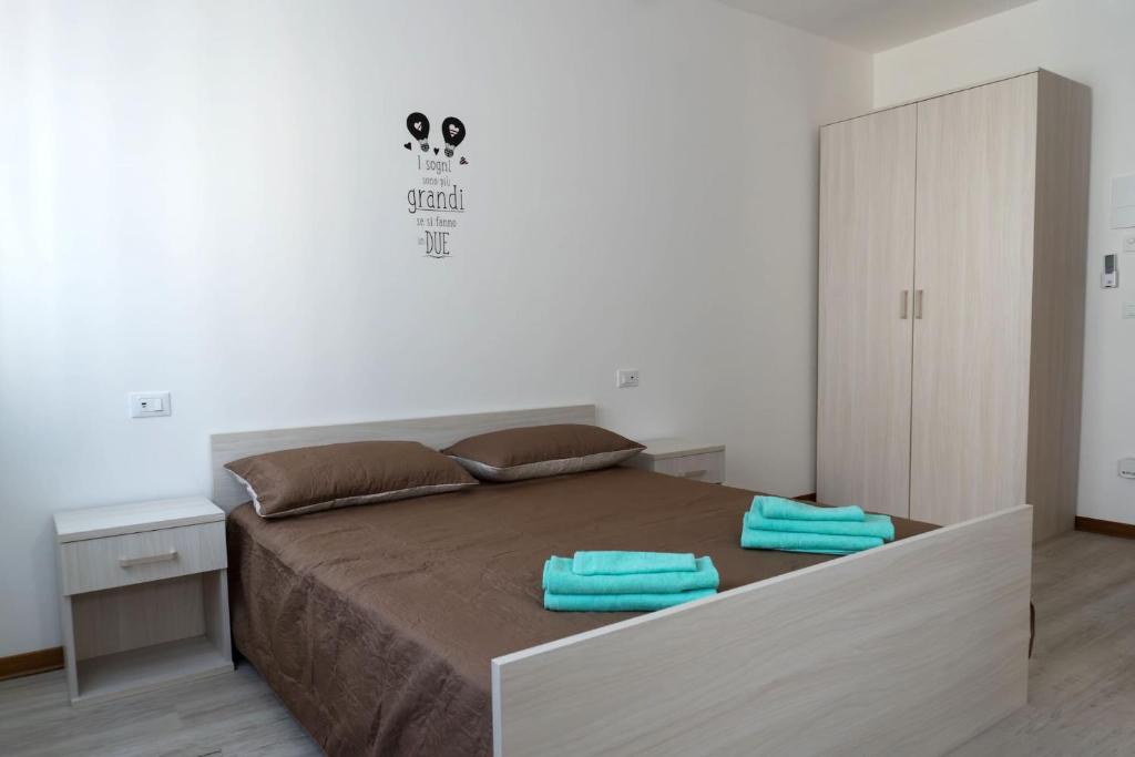 Postel nebo postele na pokoji v ubytování BnB Martin