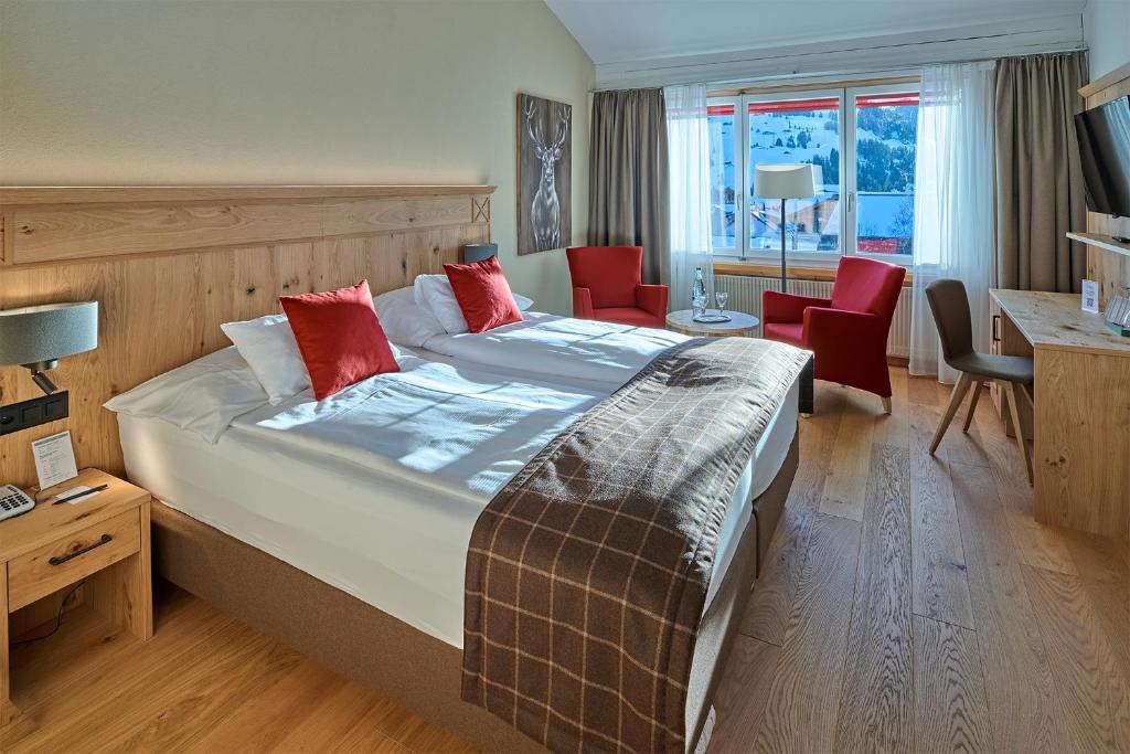TV a/nebo společenská místnost v ubytování Hotel Bristol Relais du Silence Superior