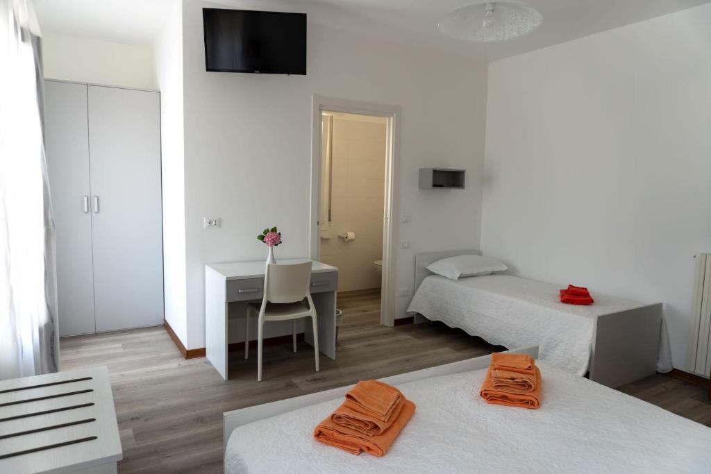 Postel nebo postele na pokoji v ubytování BnB Martin