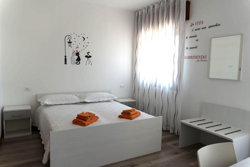 Postel nebo postele na pokoji v ubytování BnB Martin