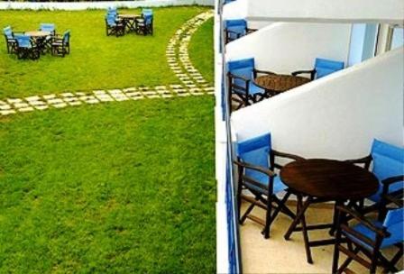 Zahrada ubytování Asterias Hotel