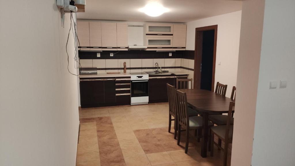 Kuchyň nebo kuchyňský kout v ubytování Apartmany Tatra Relax, Velky Slavkov