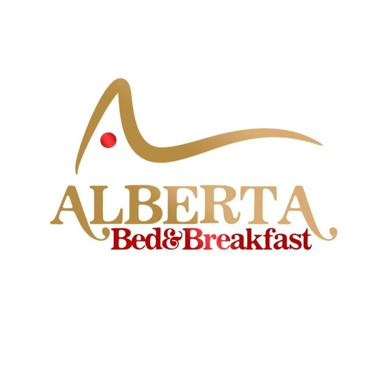 a logo for aeria bed breakfast at Alberta Bed and Breakfast in Pietermaritzburg