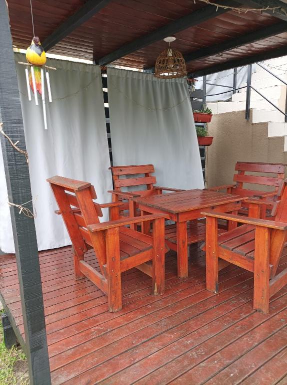 Un balcón o terraza en Bienestar Federación ZONA CENTRO