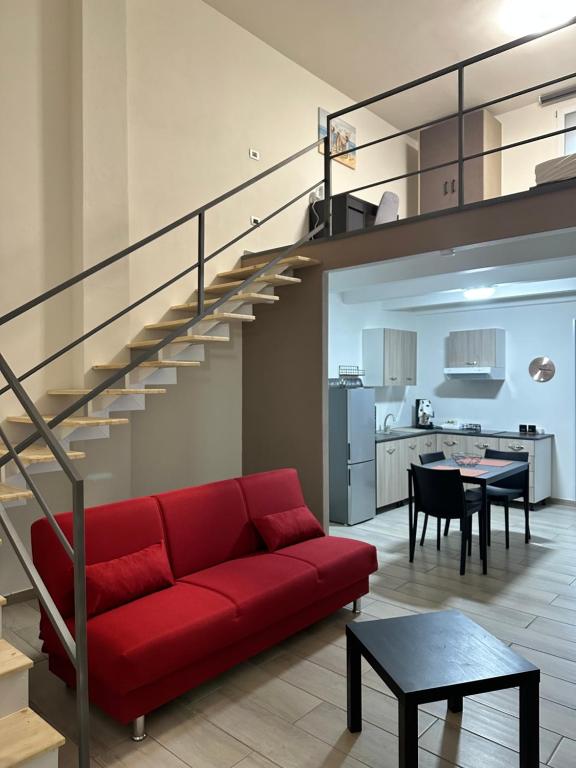 Kuchyň nebo kuchyňský kout v ubytování Terra Mia Residence