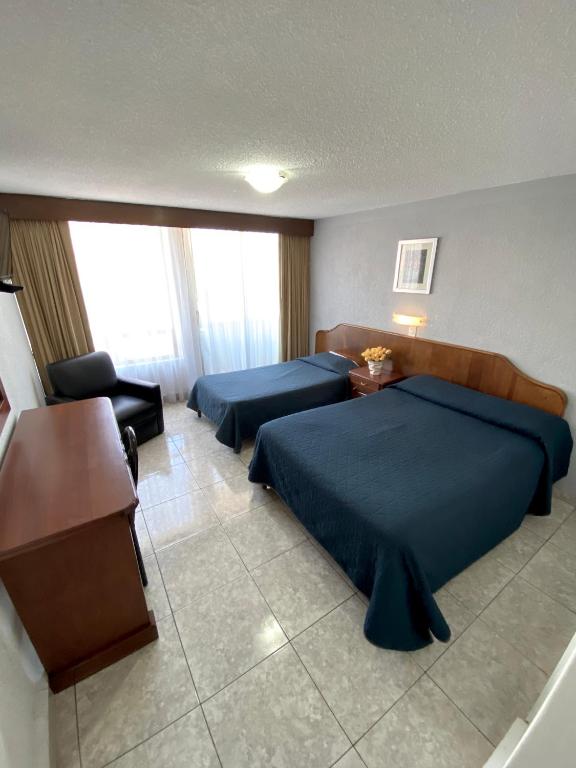Posezení v ubytování Hotel Qualitel Plus
