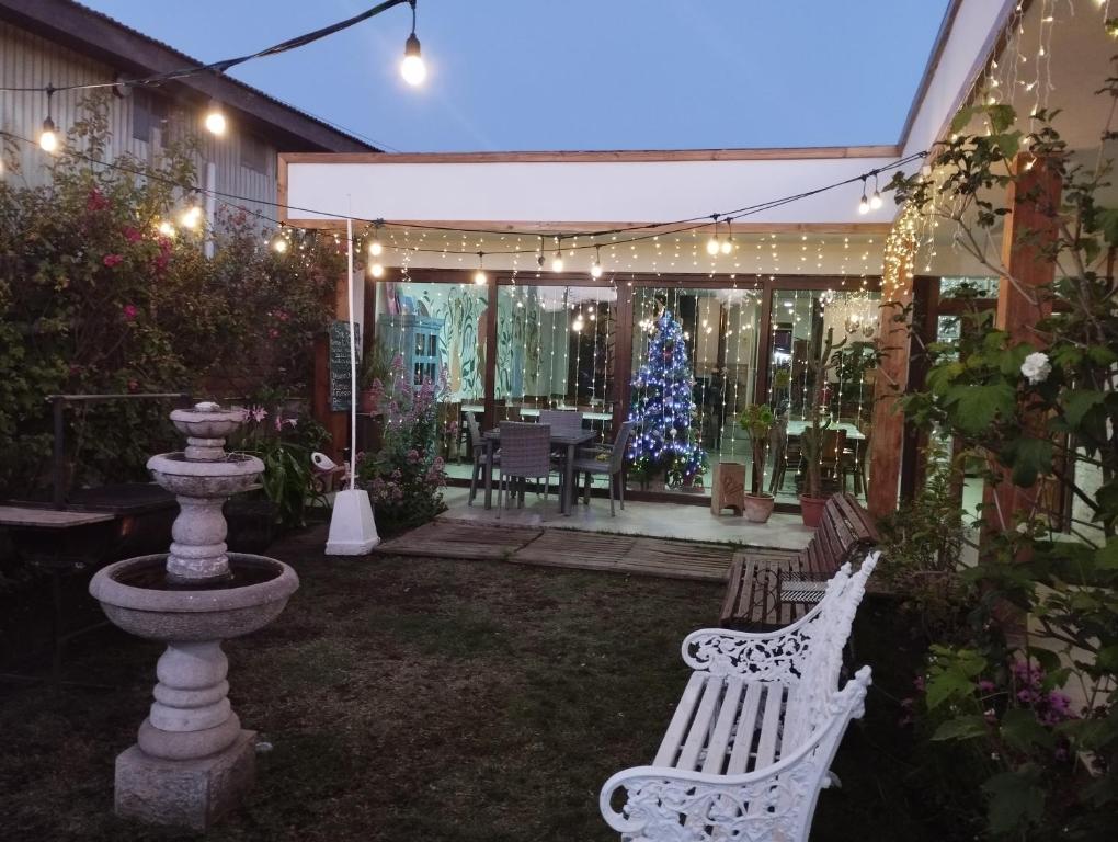 Zahrada ubytování HOSTAL LA MODERNA