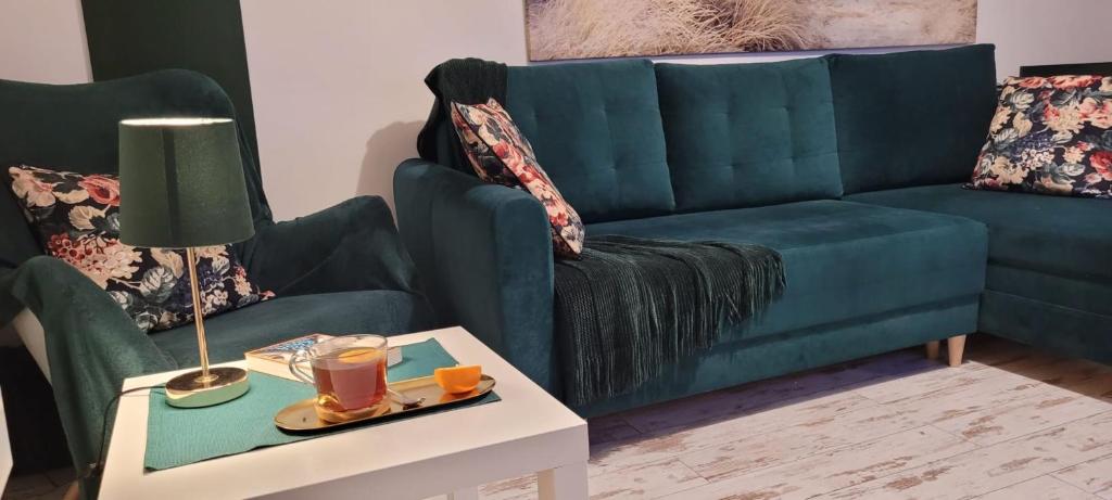 Posedenie v ubytovaní Apartament Zielona Przystań Gdańsk