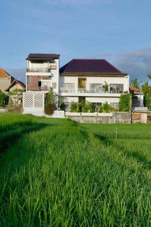 Zahrada ubytování VILLARIZ Ubud , Bali