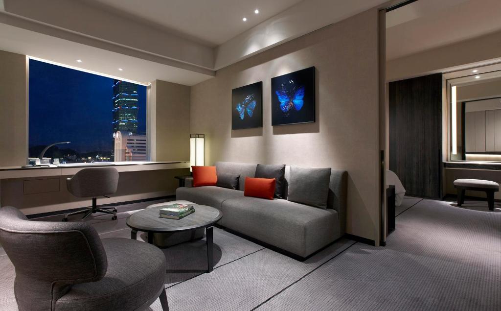 Humble House Taipei, Curio Collection by Hilton - Deluxe King Suite Avec Vue Historique