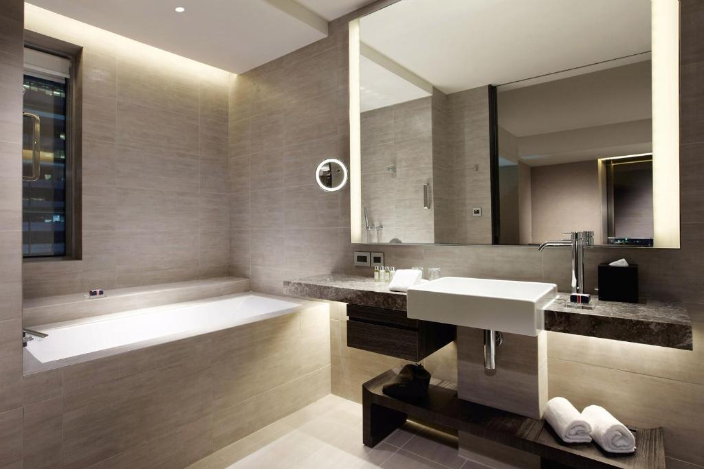 Koupelna v ubytování Humble House Taipei, Curio Collection by Hilton