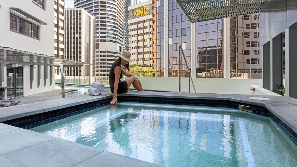 Oaks Brisbane Aurora Suites - Resim 41