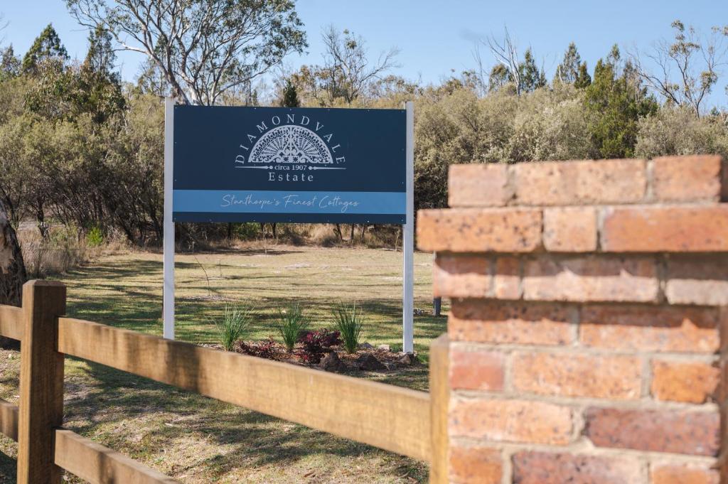 Certifikát, hodnocení, plakát nebo jiný dokument vystavený v ubytování Diamondvale Estate Stanthorpe