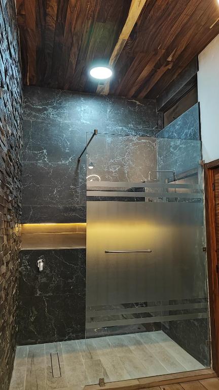 Koupelna v ubytování Cabaña 2 Rios
