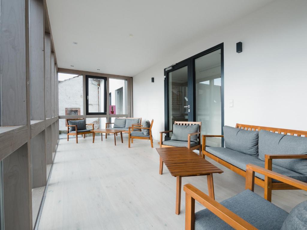 Posezení v ubytování Gästehaus Frieda