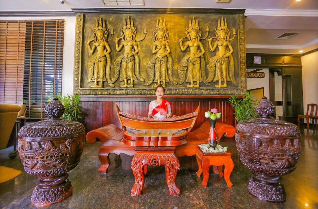 Hosté ubytování Lucky Angkor Hotel & Spa