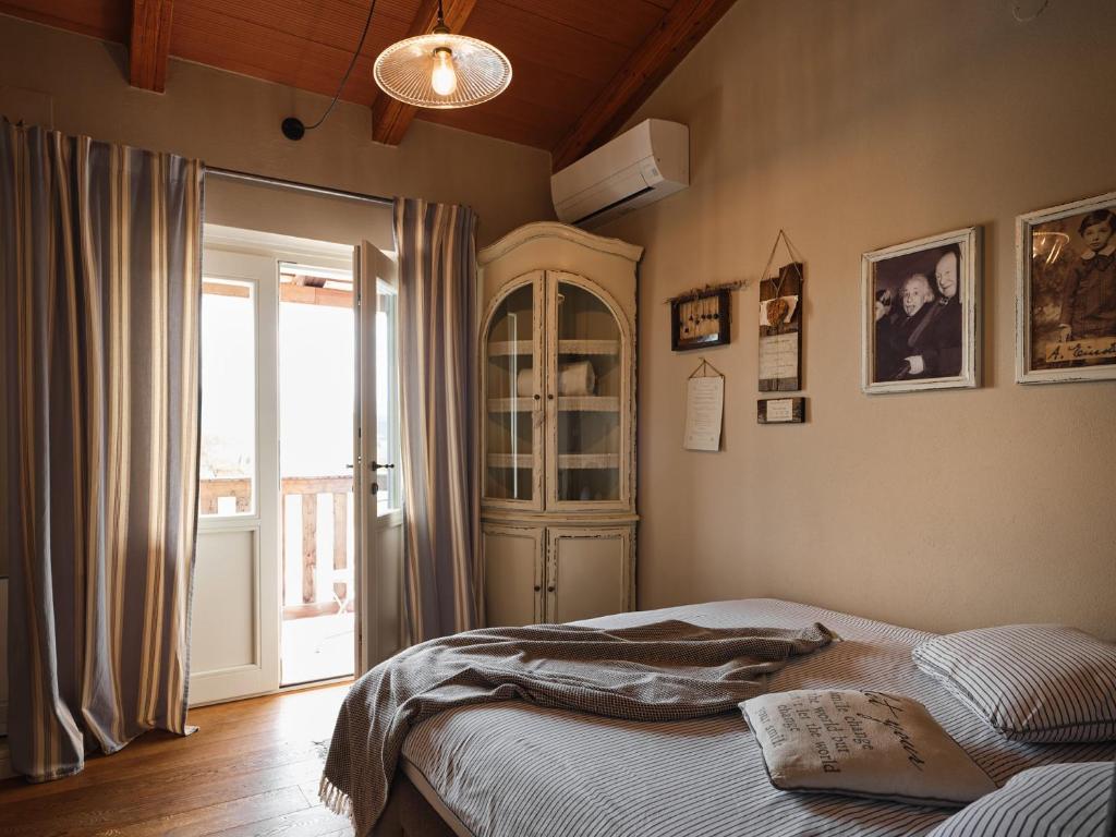 Postel nebo postele na pokoji v ubytování BIOHOTEL StDaniel