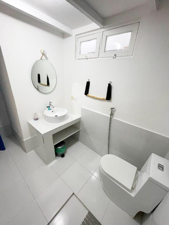 Koupelna v ubytování La Due Thulusdhoo