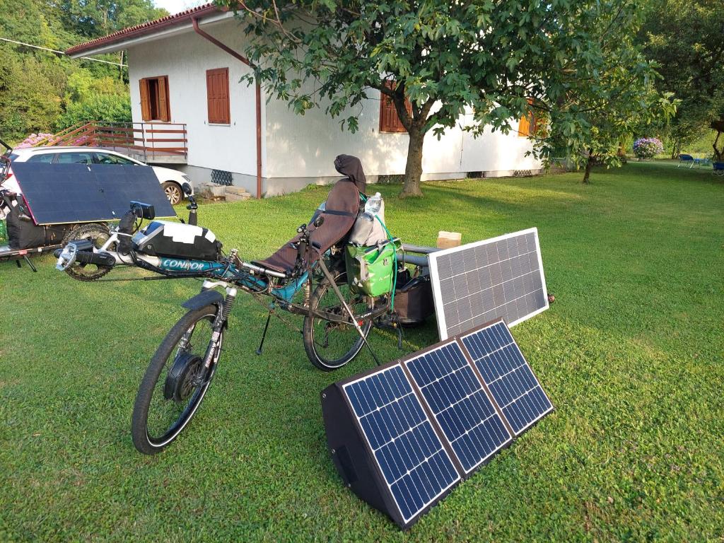Zahrada ubytování B&B Cuei di Baret