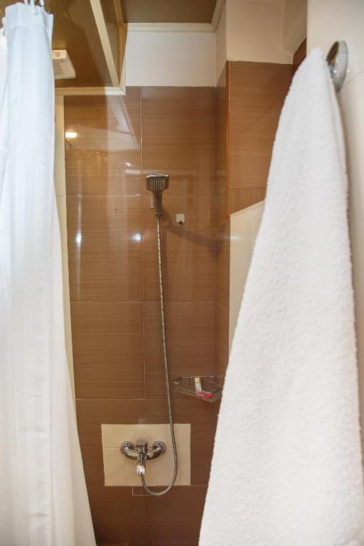 Koupelna v ubytování Daniel Boutique Hotel