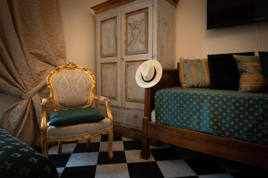 Posezení v ubytování Morali Palace