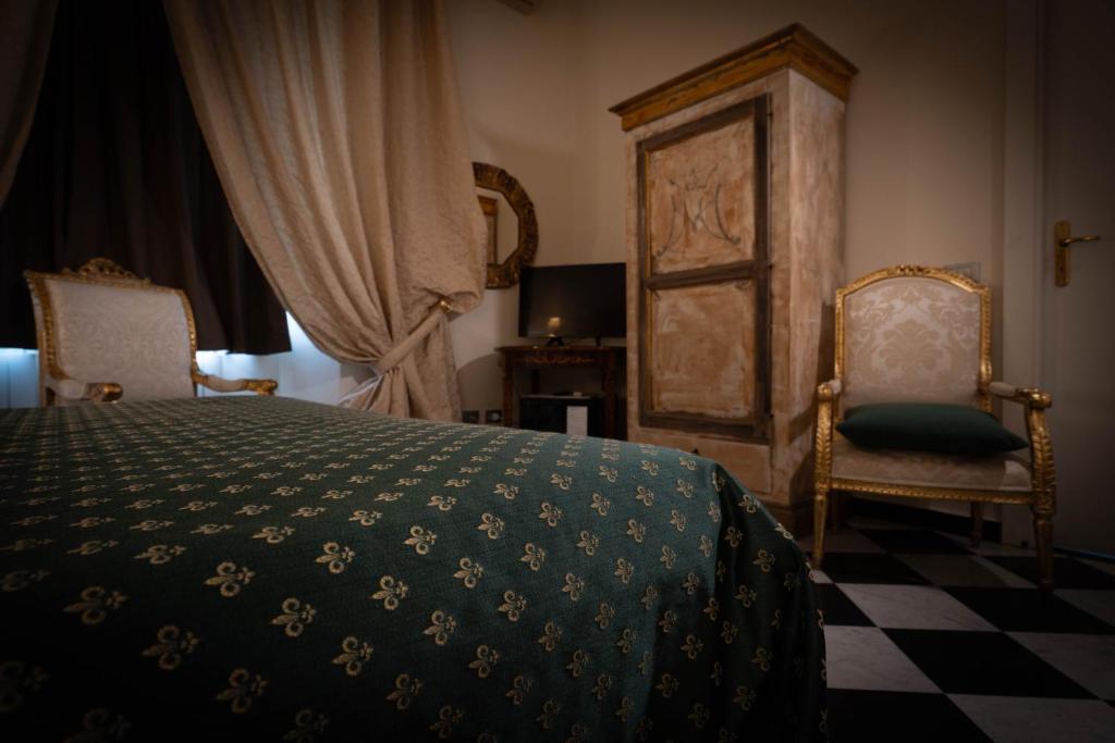 Postel nebo postele na pokoji v ubytování Morali Palace