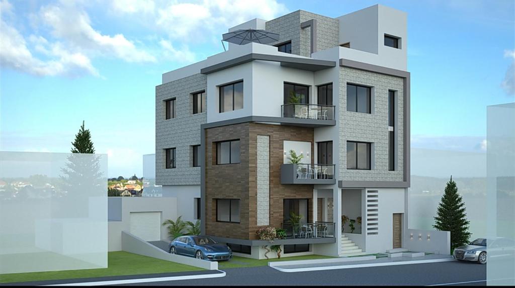 a rendering of a residential building at Villa Dar Nejib - Duplex de luxe 2S+4 à cité El Wafa in Nabeul