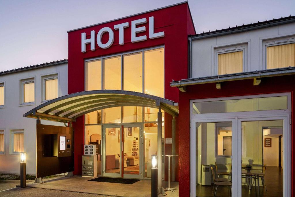 Bygningen som hotellet ligger i